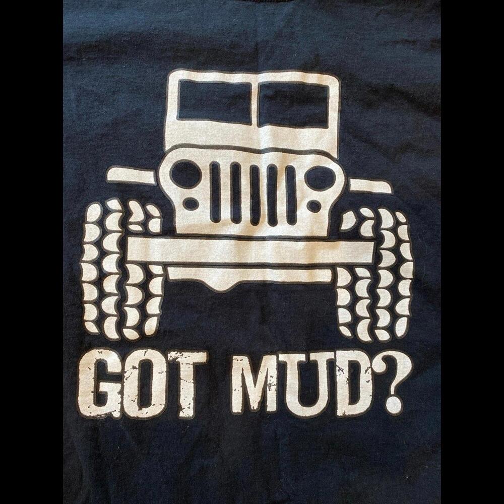 Jeep wrangler jku tj cj got mud 4x4 off road t-shirt large